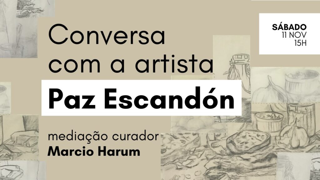 Conversa com a artista Paz Escadón